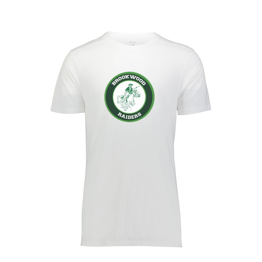 [FTSCUBWH-AS-LOGO1] Decker Men's Tri-Blend T-Shirt - Short Sleeve (Adult S, White, Logo 1)