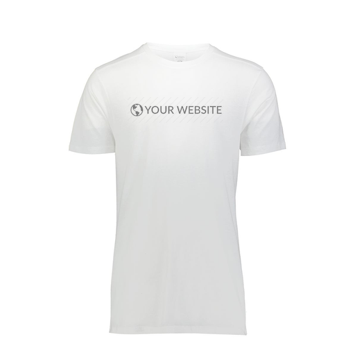 [FTSCUBWH-YS-LOGO2] Decker Youth Tri-Blend T-Shirt - Short Sleeve (Youth S, White, Logo 2)