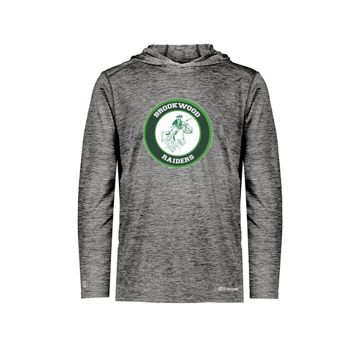 [FOLHCGBK-AS-LOGO1] Decker Men's Charge Hoodie (Adult S, Black, Logo 1)