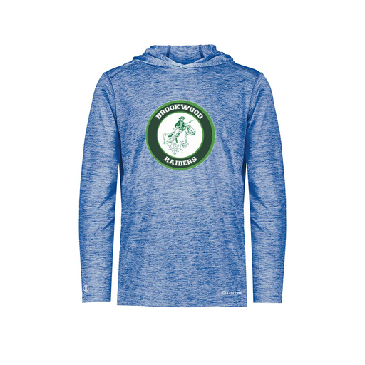 [FOLHCGRY-AS-LOGO1] Decker Men's Charge Hoodie (Adult S, Royal, Logo 1)